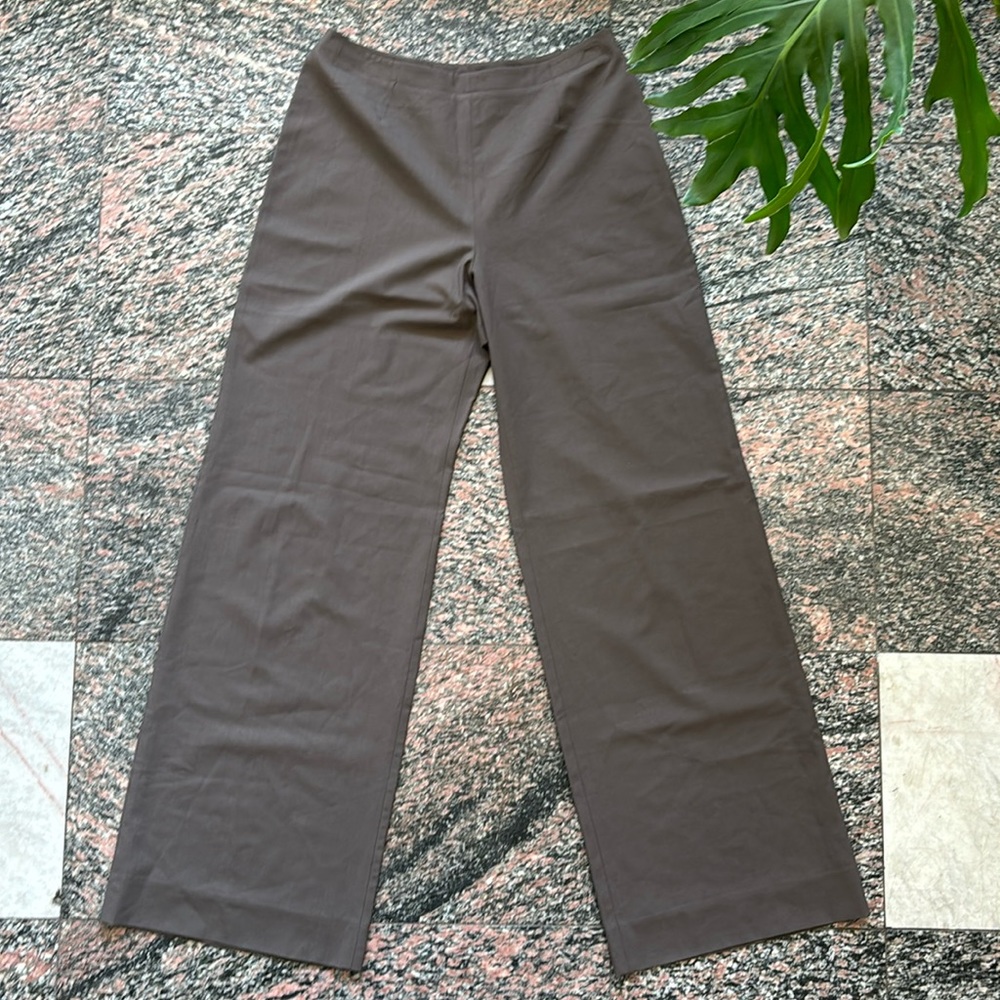 Giorgio Armani Trousers Wide Leg Brown Size 44